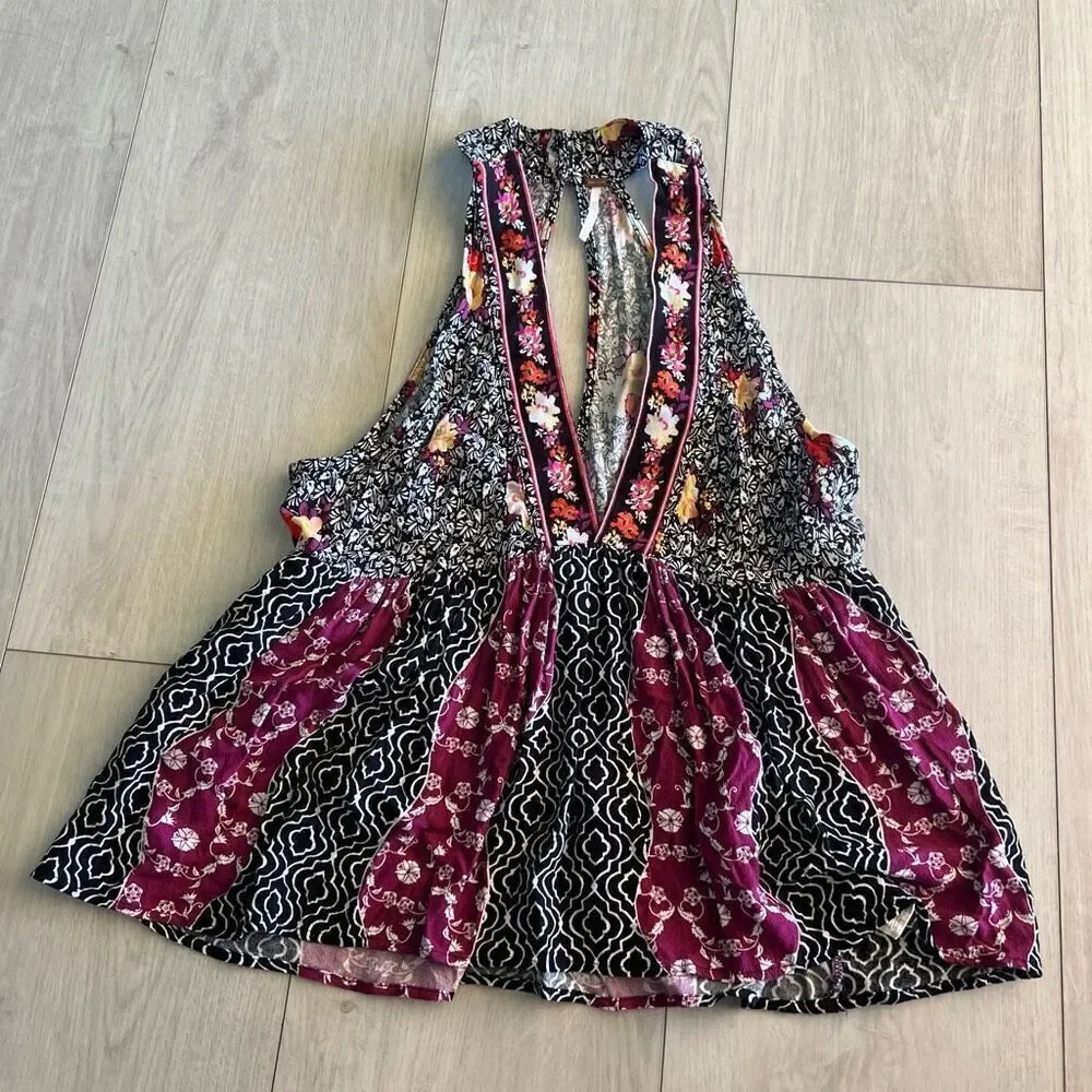 Free People Dream Darlin' Swing Boho Tank Top s